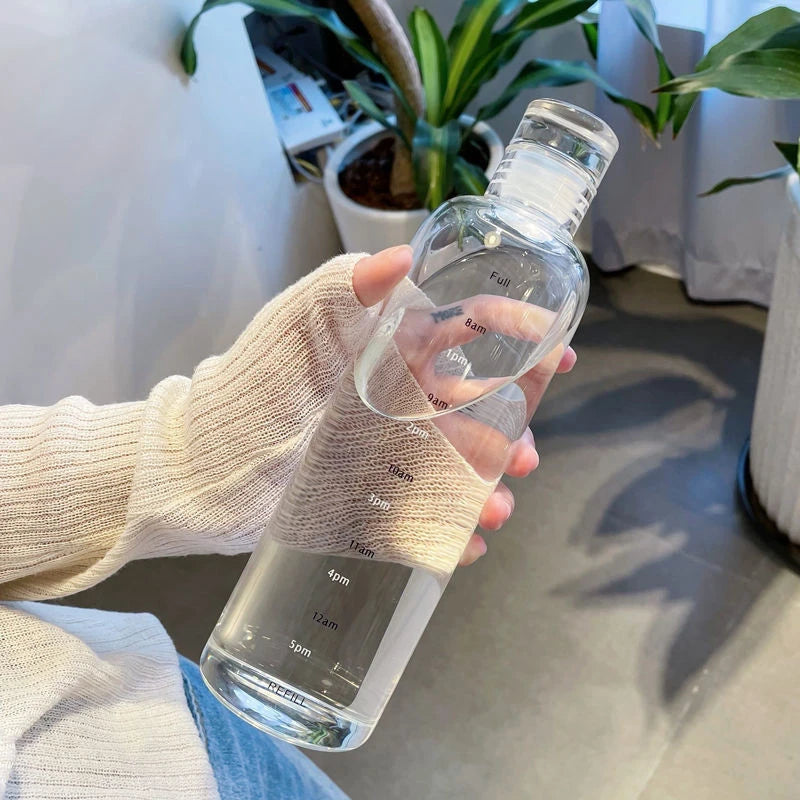 Botella de agua deportiva