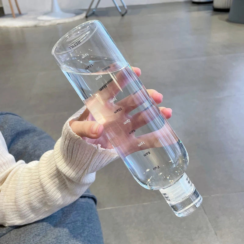 Botella de agua deportiva