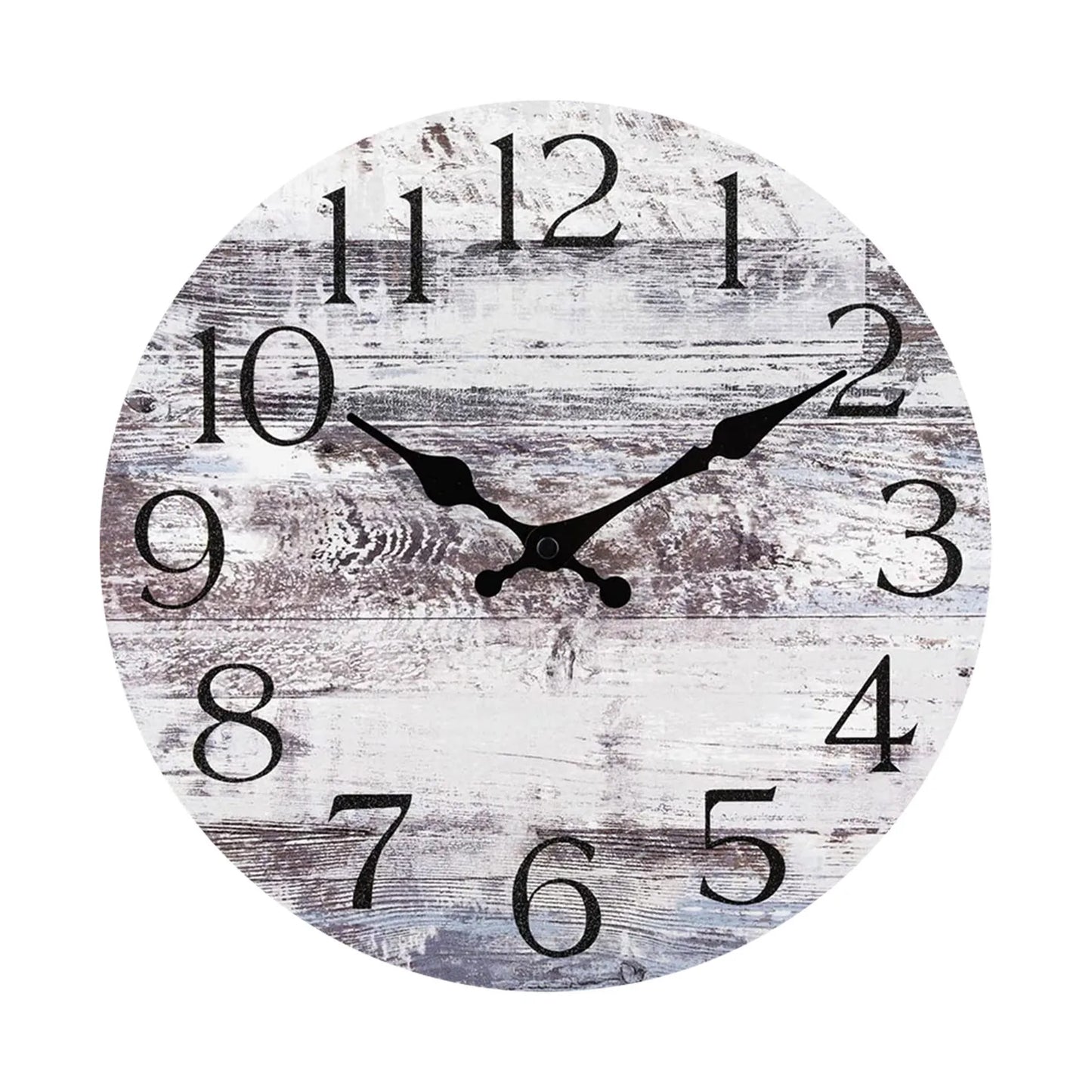 Reloj de pared de madera moderno