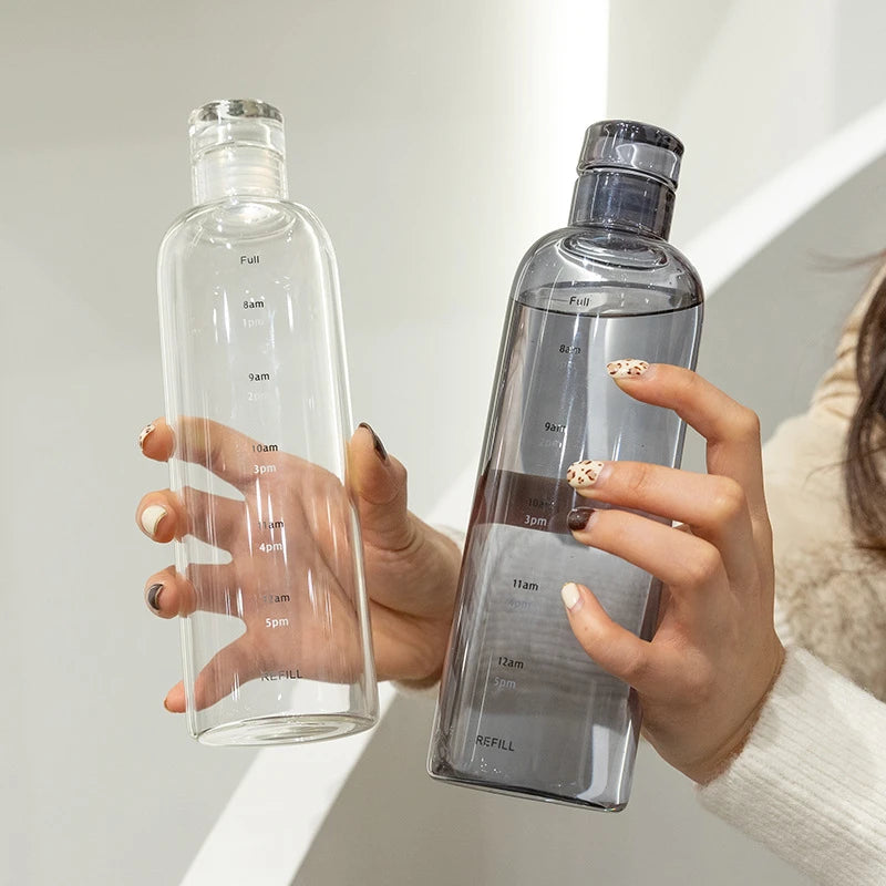 Botella de agua deportiva